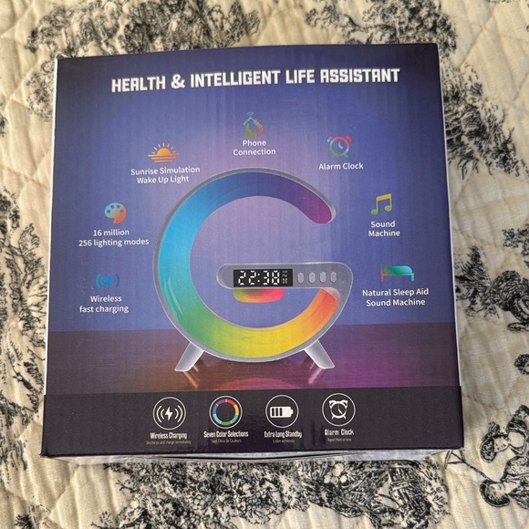 Smart Light Sound Machine - Black - Picture 2 of 5